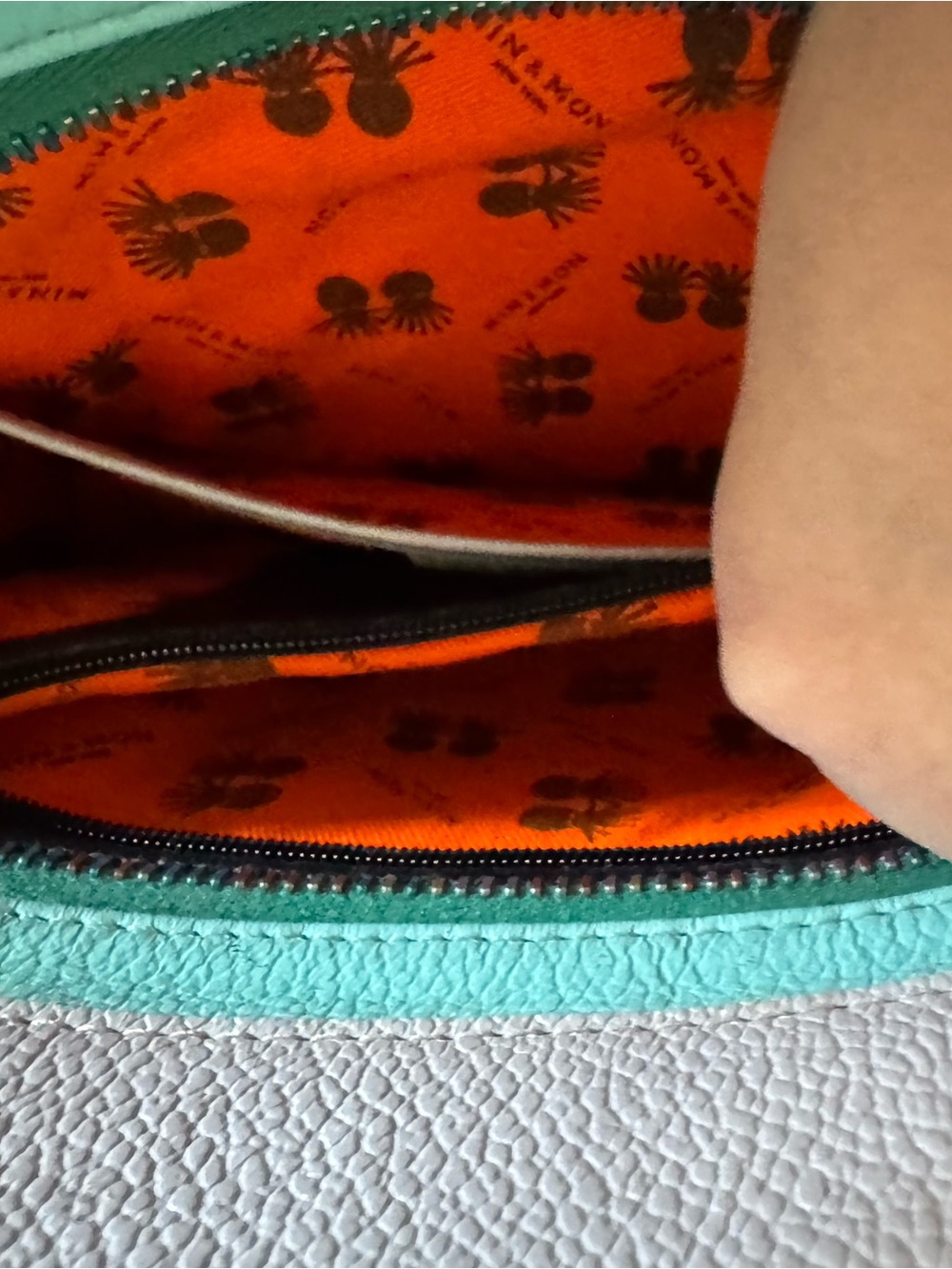 Min & Mon Multicolor 'Creatures of the Future' Graphic Satchel - Picture 7 of 8